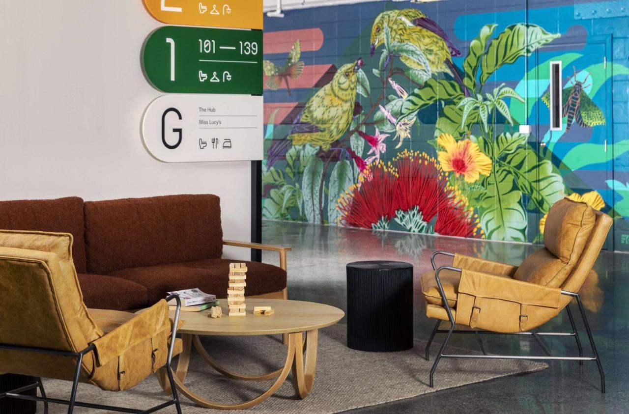 Lylo Auckland Hotel ภายนอก รูปภาพ The lobby of the G floor